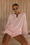 Milana Knit Top - Pink
