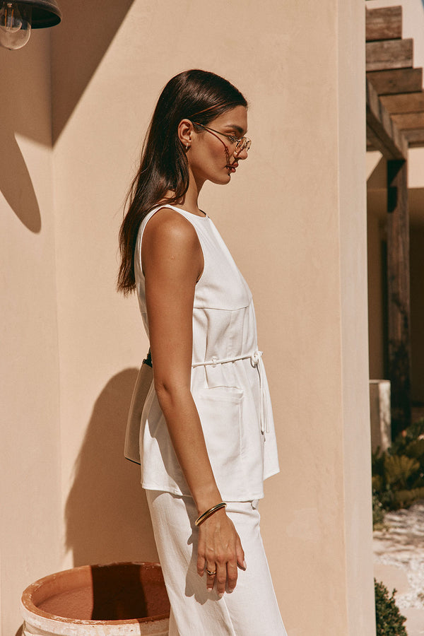 White Tie Hanoi Top