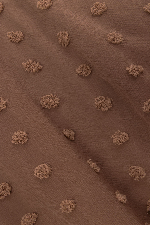 Brown Strappy Panel Maxi Tassia Dress