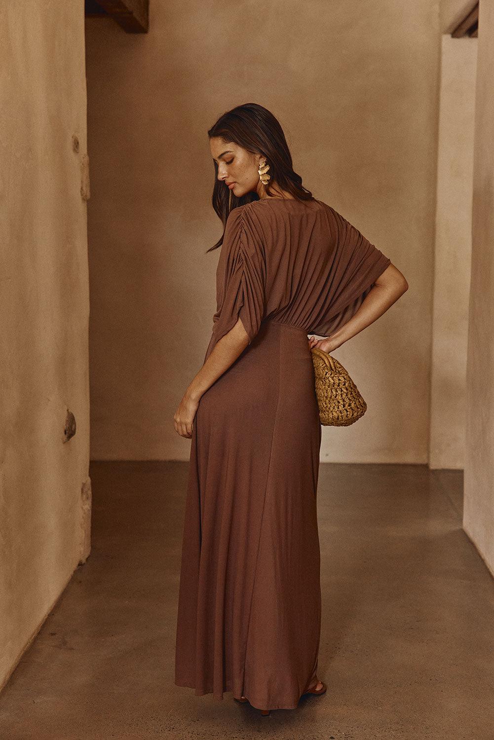 Eira Dress - Chocolate