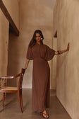 SAMPLE-Eira Dress - Chocolate