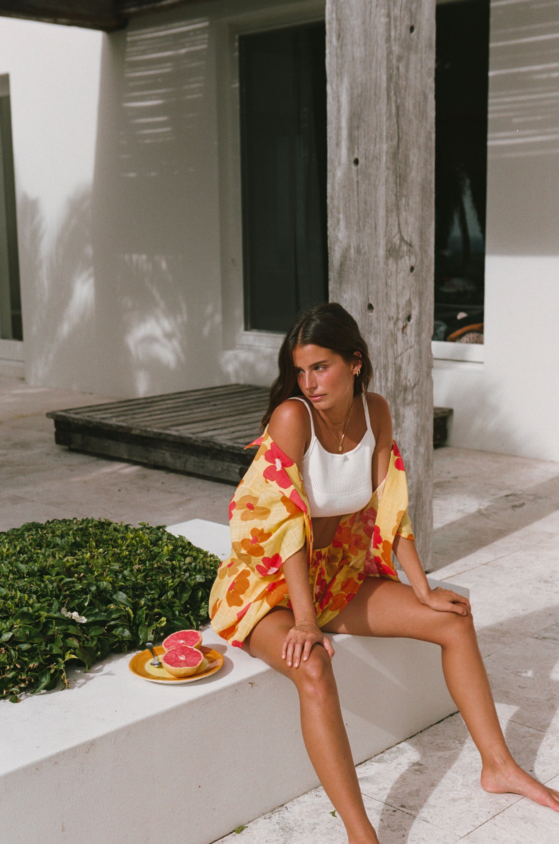 SAMPLE-Thessy Top - Romance Floral