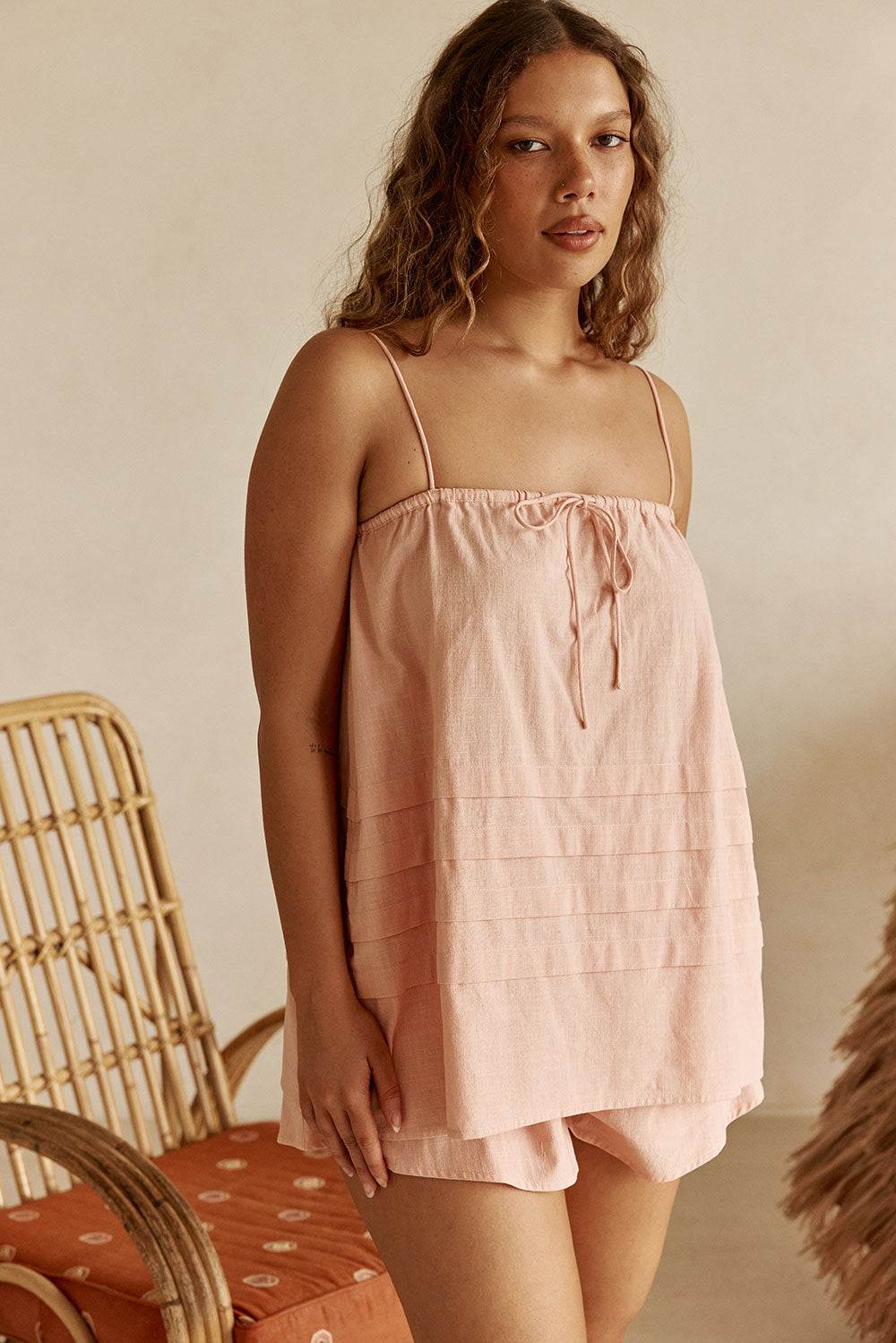 SAMPLE-Minka Top - Blush