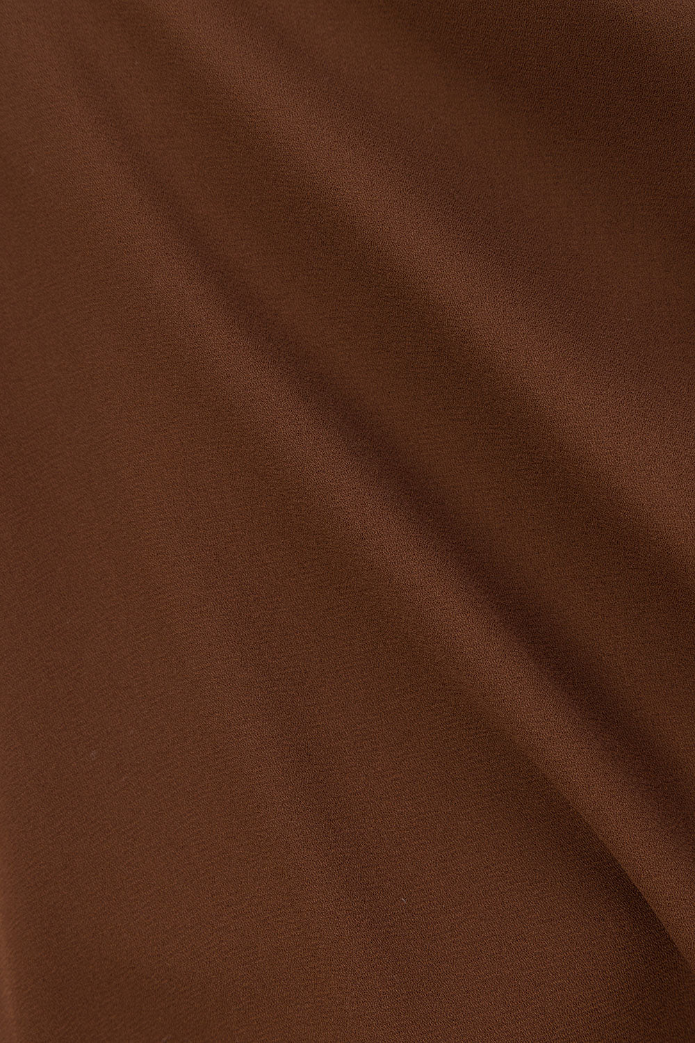 Chocolate Brown V Neck Halter Liora Top