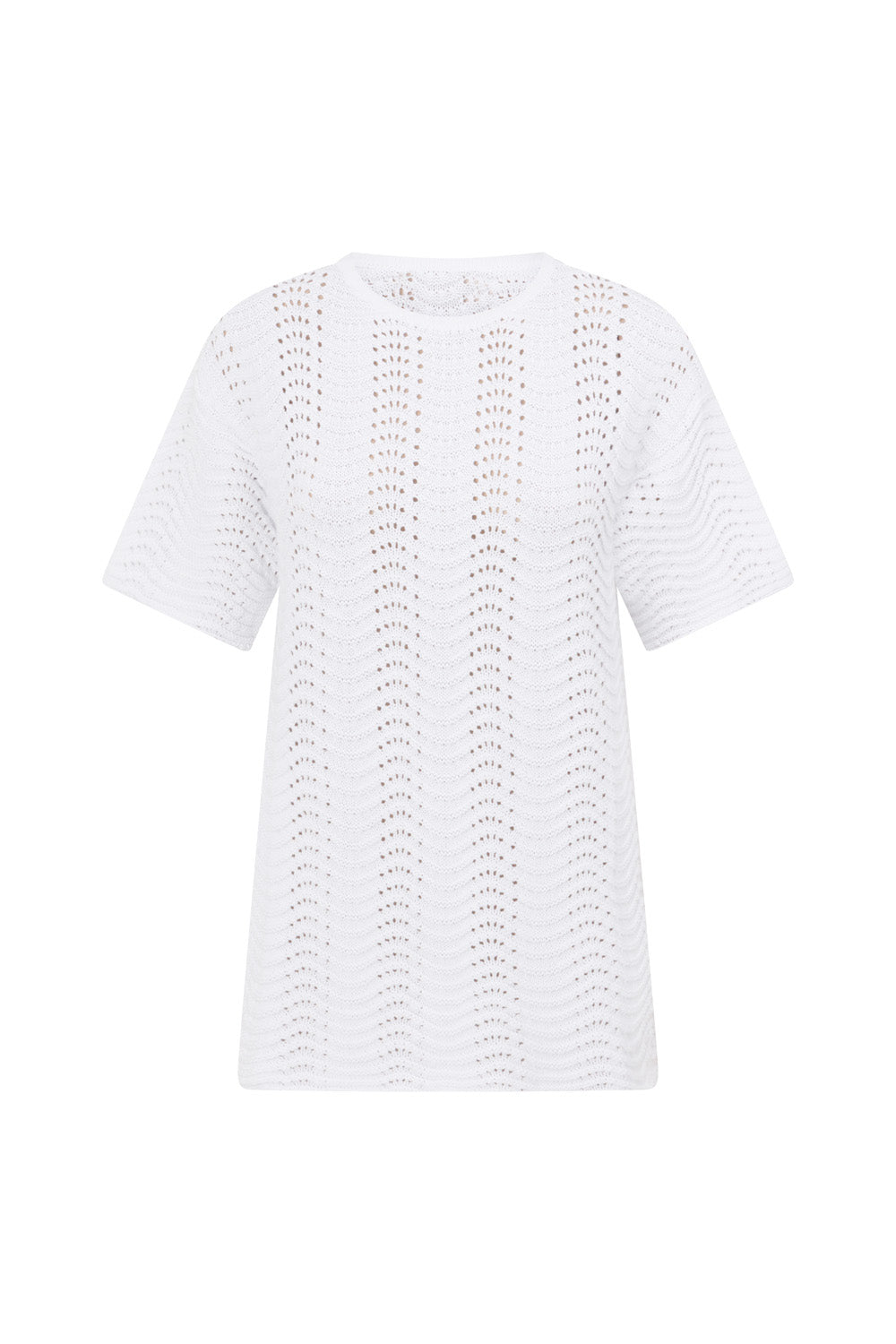 SAMPLE-Leah Top - White