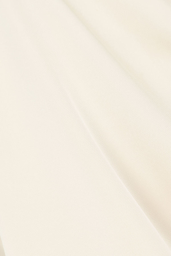 Maarten V Neckline Lace Top - Cream