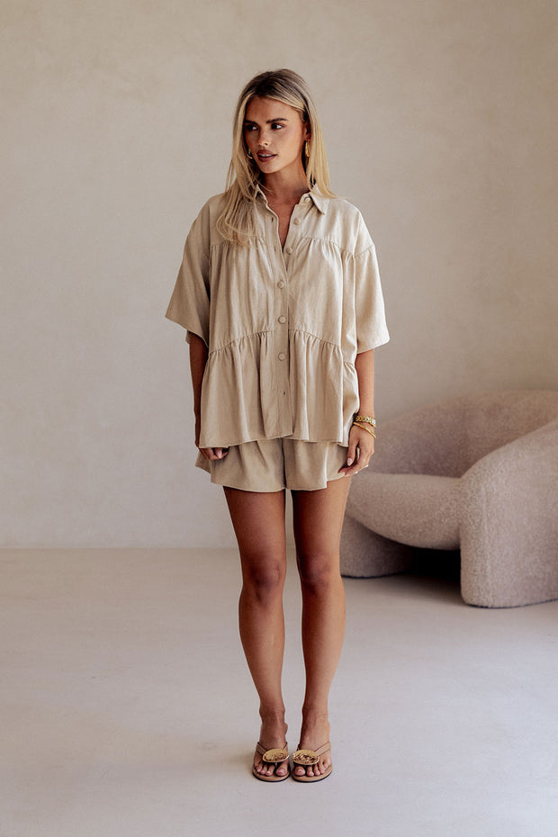 Luna Shorts - Beige