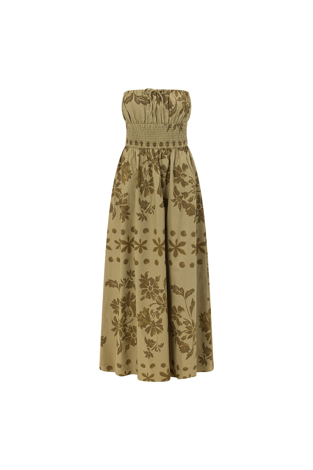 SAMPLE-Vivo Dress - Ancienne Green