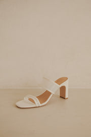 Mariana Heels - White