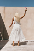 Aurelia Cutout Maxi Dress - White