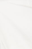 White Front Tie Overlay Mini Liliana Dress