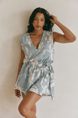 Sandy Playsuit - Ink Floral