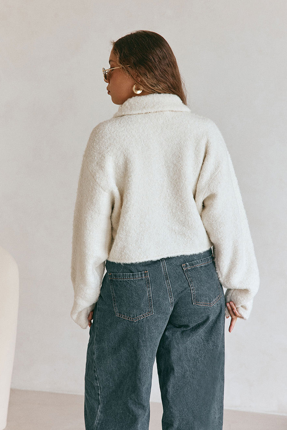 Addison Cardi - Cream