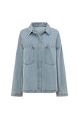 Poet Denim Jacket  - Light Blue