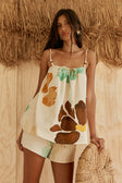 Aleria Top - Brushed Fleur