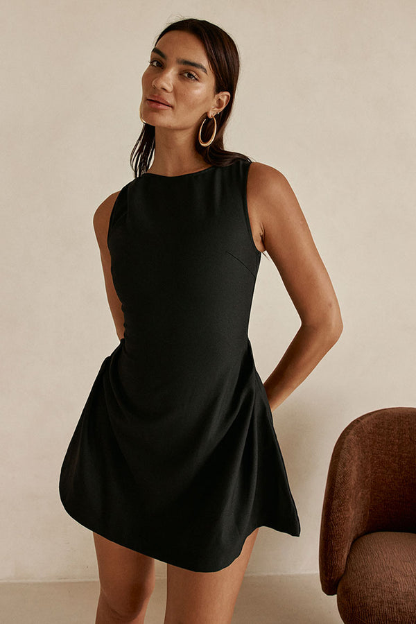 Camellia Dress - Black