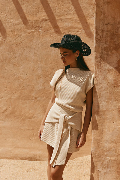 Lovina Dress - Beige