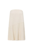 Beige Strapless Mini Addison Dress