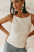 SAMPLE-Illaria Top - White Bead