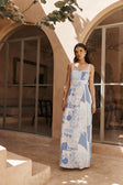 SAMPLE-Terazza Dress - Vaso Blu