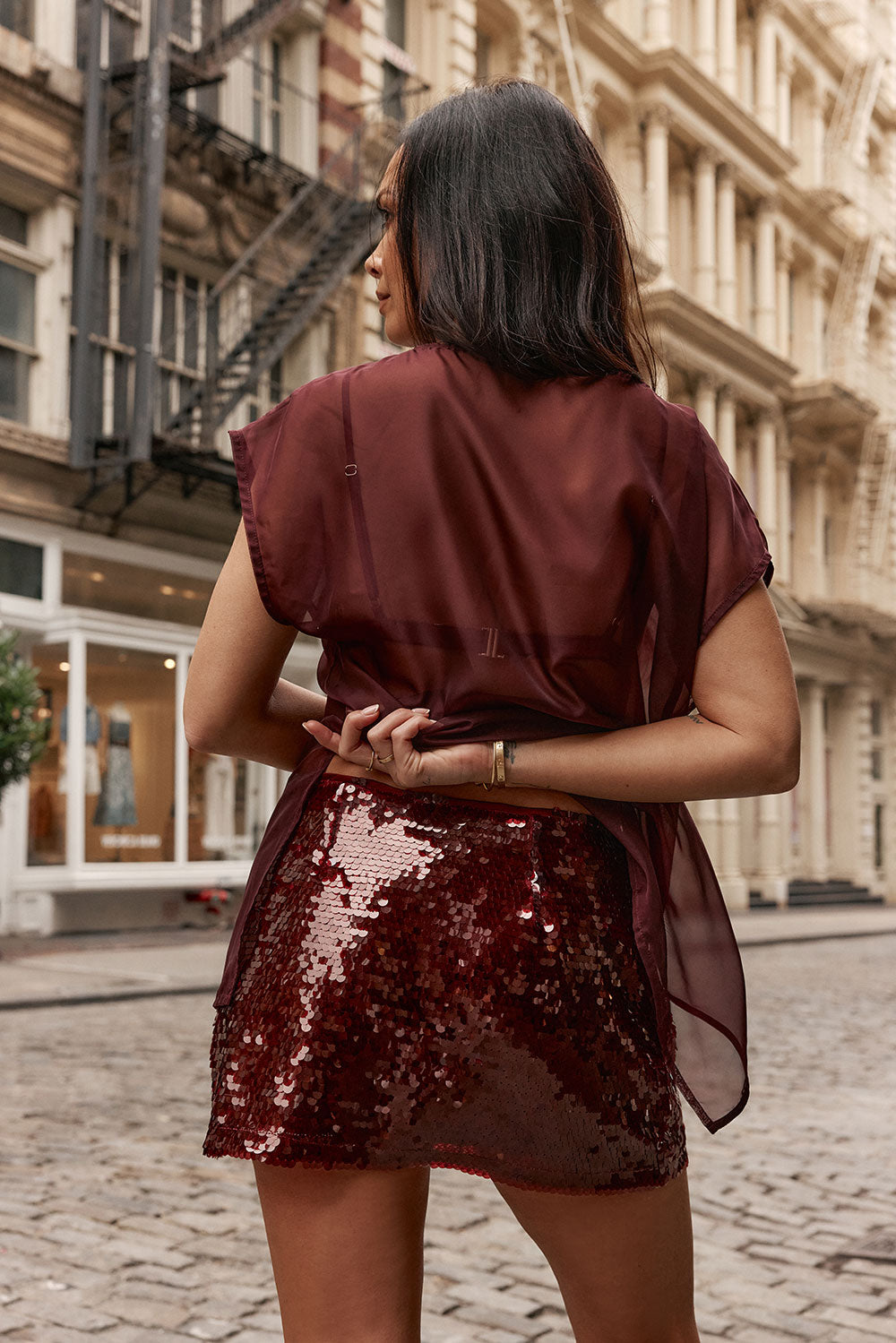 Milan Sequin Skirt