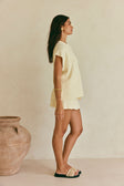 Nevaeh Knit Top - Cream