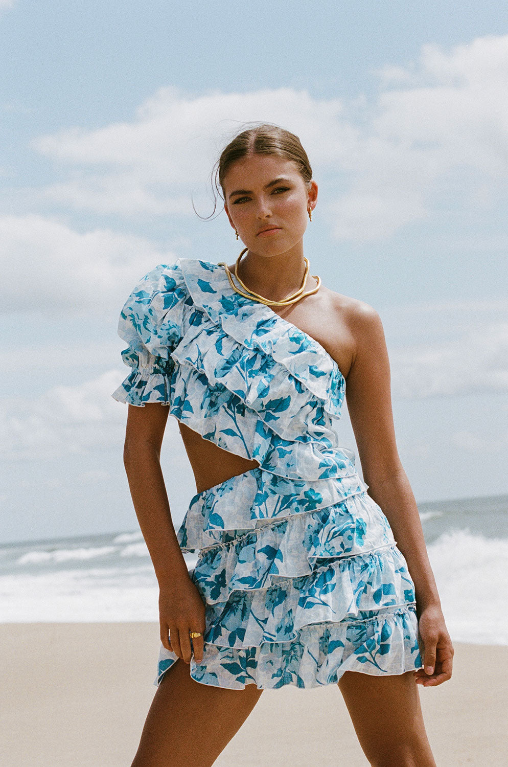 SAMPLE-Emilia Asymmetric Dress