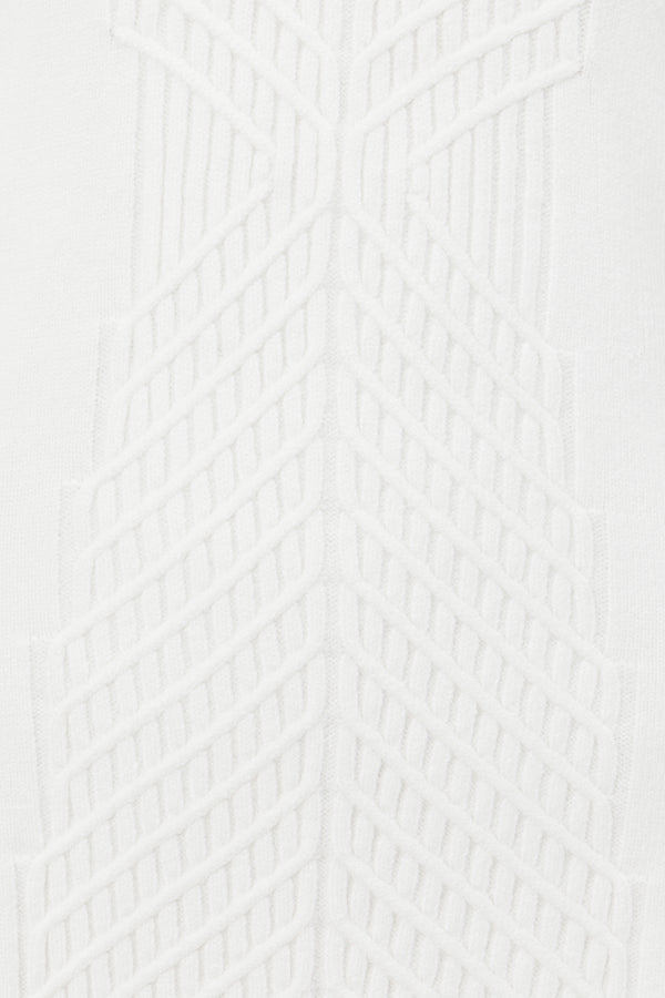 Atley Knit Halter Mini Dress - Cream