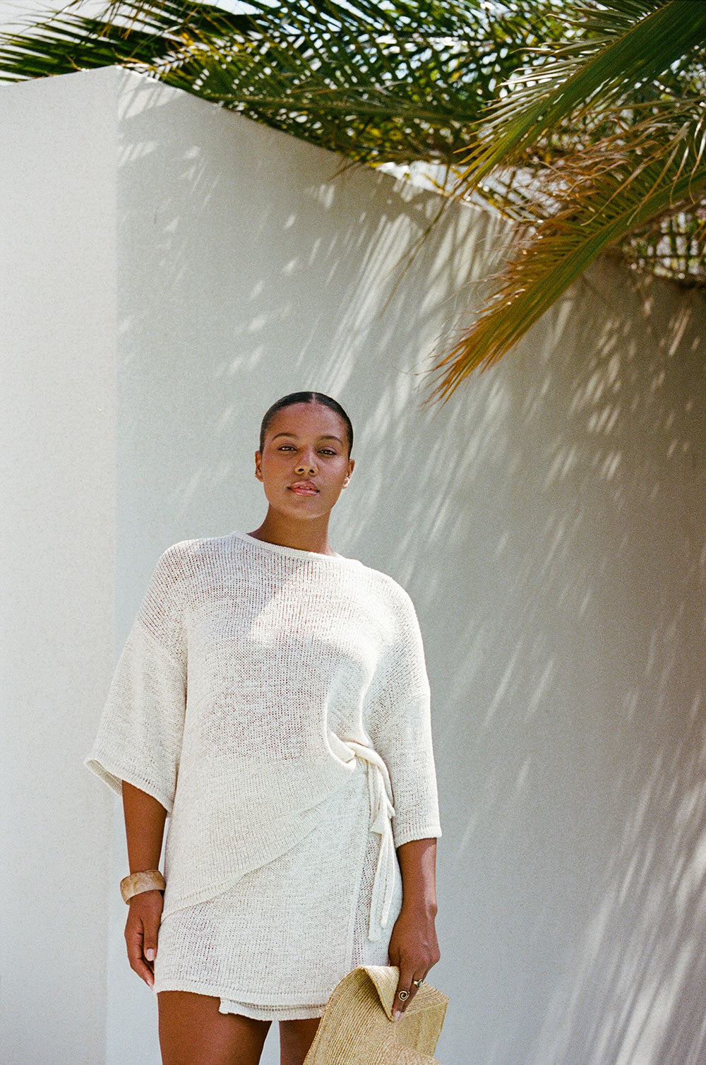 Isla Knit Top - Cream