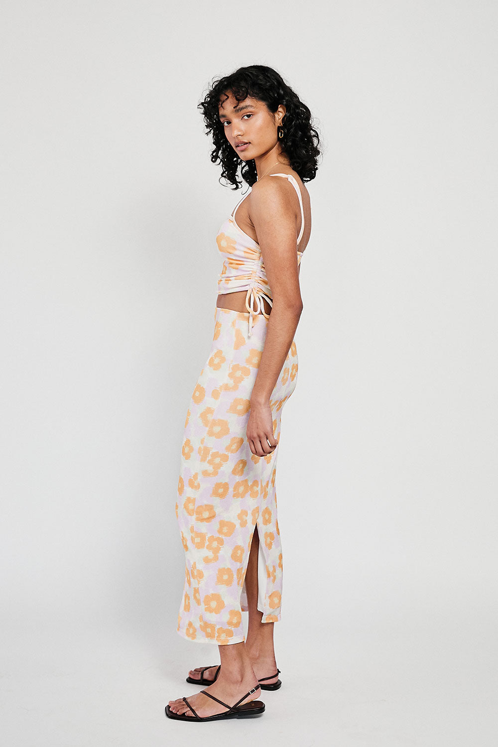 SAMPLE-Celina Top - Smudge Floral