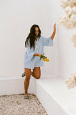 SAMPLE-Milena Playsuit - Blue