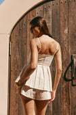 Beige High Waist Sydney Shorts