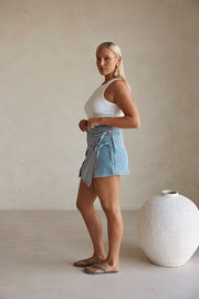 Luna Skirt - Denim