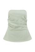 Mint Green Strapless Jira Top