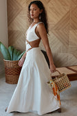 SAMPLE-Chessa Dress - White
