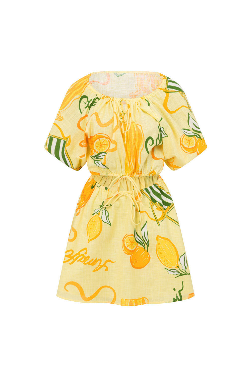 Milo Mini Dress - Yellow