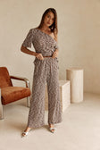 Michaela Pants - Chocolate Marl