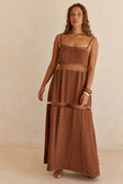 Tassia Dress - Tan