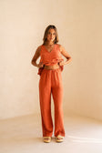 SAMPLE-Dita Pants - Blood Orange