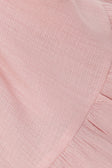 Blush Pink Elastic Drawstring Huxley Shorts