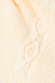 Cream Knit Drawstring Mini Nevaeh Skirt