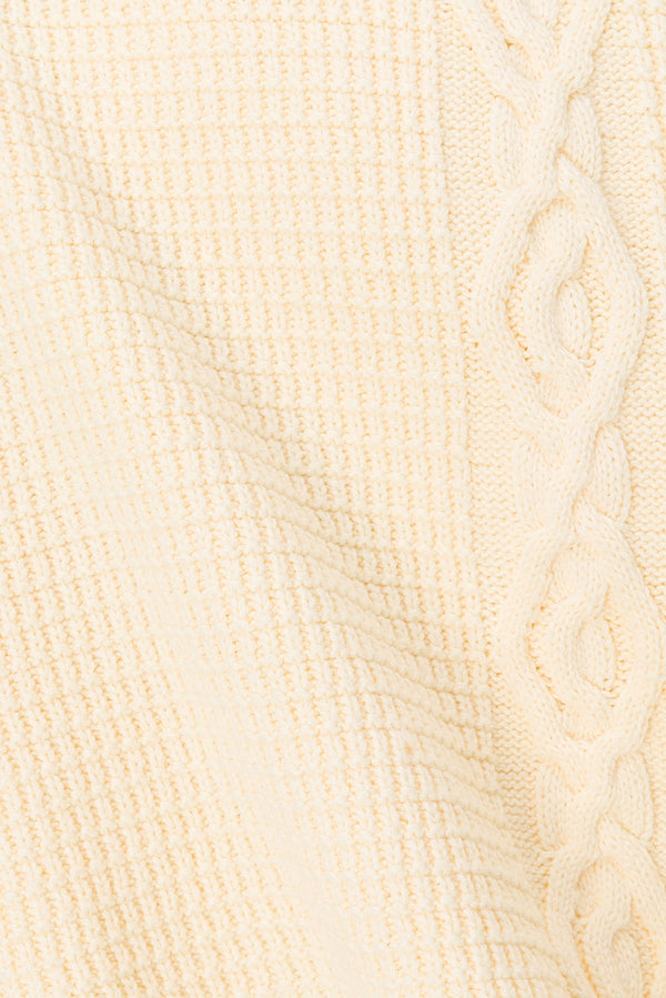 Nevaeh Knit Top - Cream