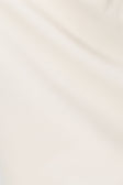 White Gathered Fitted Labella Top