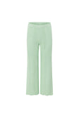 Mint Green Crochet Knit High Waist Kama Pants