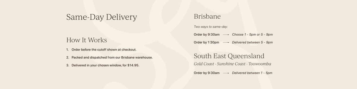 Same Day Delivery