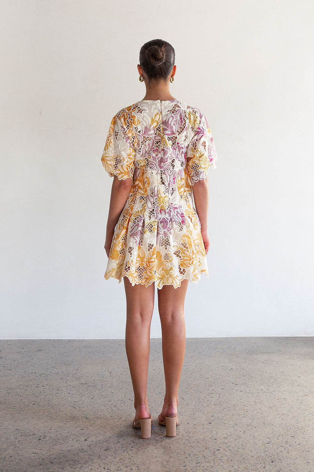 Gramercy Mini Dress - Floreale Mellow