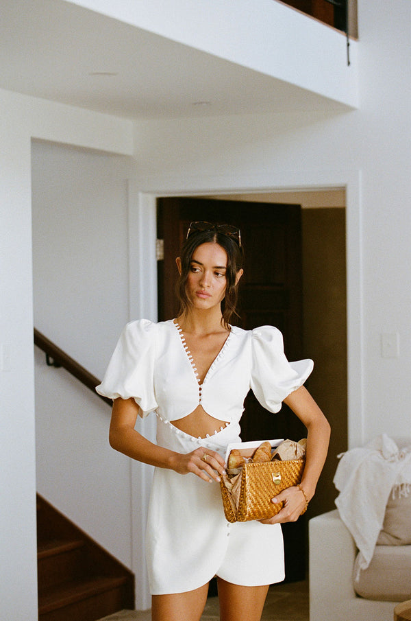 Jaylie Button Dress