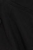 Black Button Tie Khaleesi Top