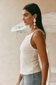 SAMPLE-Illaria Top - White Bead