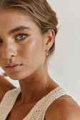 18K Millie Huggie Earrings - Gold